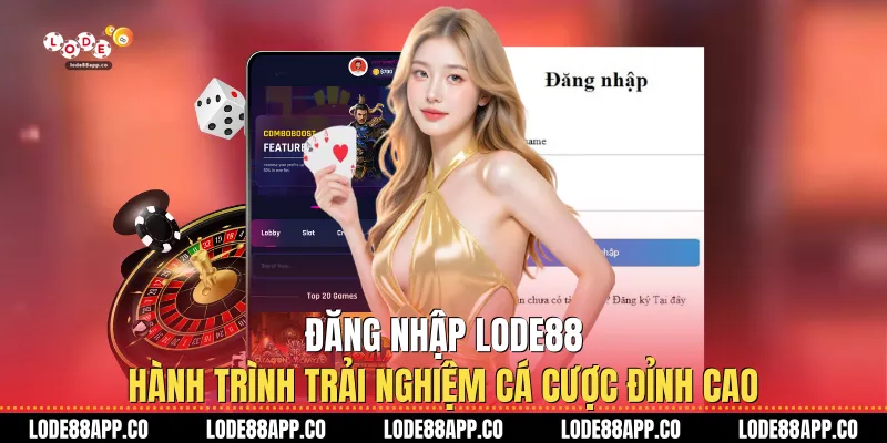 Đăng Nhập Lode88: Hành Trình Trải Nghiệm Cá Cược Đỉnh Cao