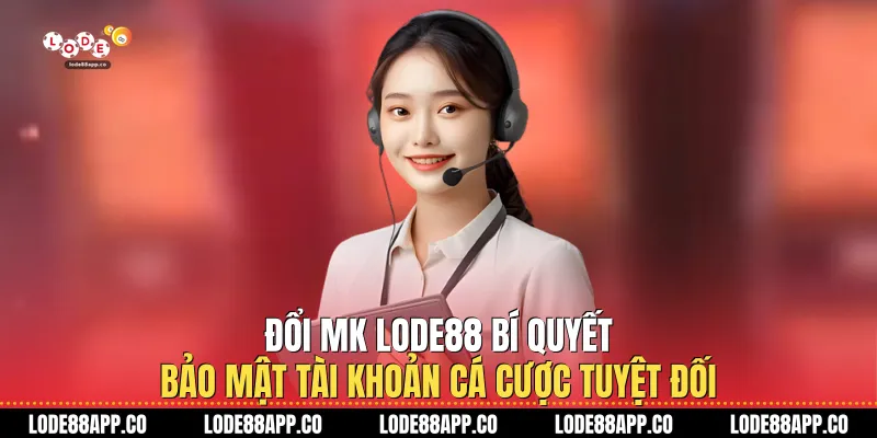 Đổi MK Lode88: Bí Quyết Bảo Mật Tài Khoản Cá Cược Tuyệt Đối