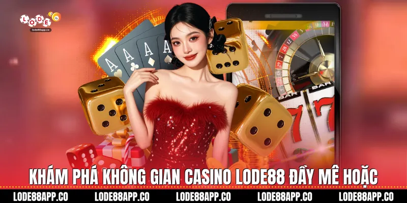 Khám phá không gian Casino Lode88 đầy mê hoặc