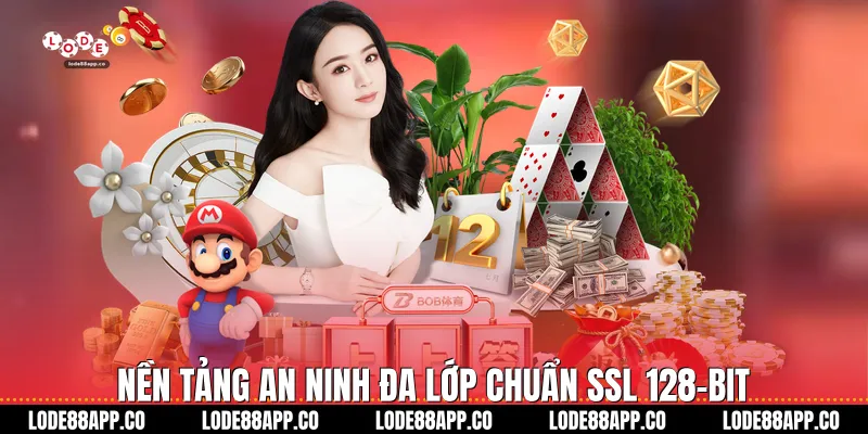 Nền tảng an ninh đa lớp chuẩn SSL 128-bit