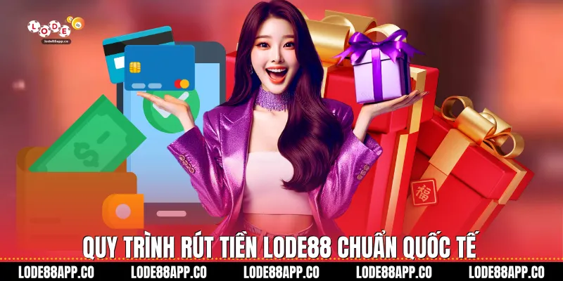 Quy trình rút tiền Lode88 chuẩn quốc tế